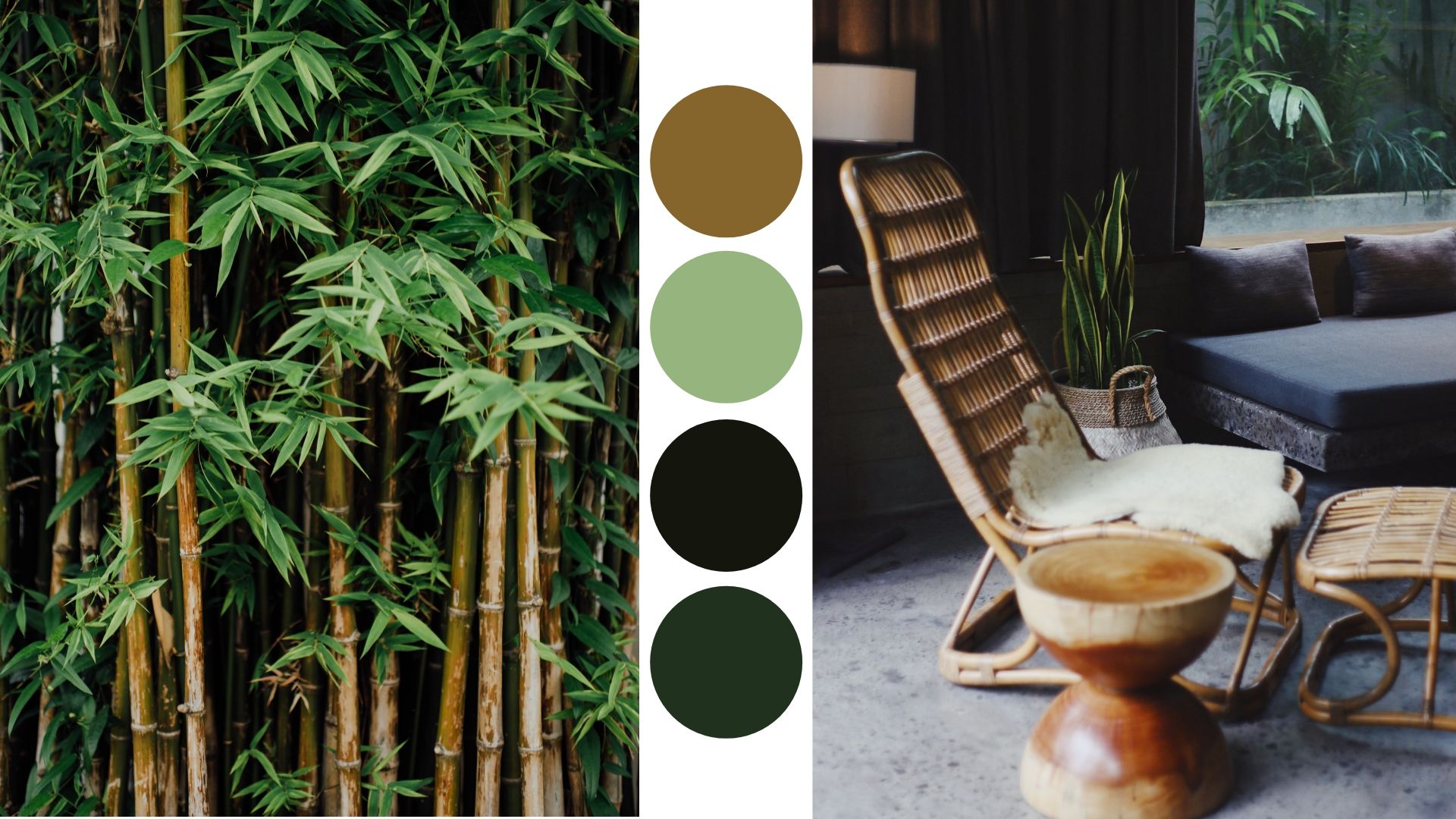 Earthy colors for bedroom